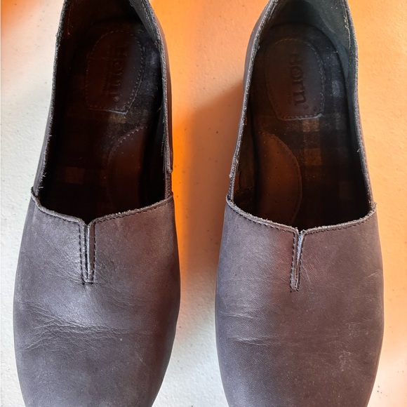 Born Navy Blue Leather Loafer 8 - Picture 1 of 11
